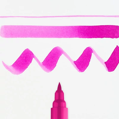 Akvarelový popisovač Talens Ecoline Brush Pen - 545, red violet