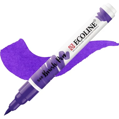 Akvarelový popisovač Talens Ecoline Brush Pen - 548, blue violet