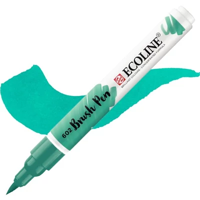 Akvarelový popisovač Talens Ecoline Brush Pen - 602, deep green