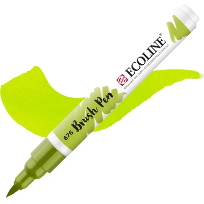 Akvarelový popisovač Talens Ecoline Brush Pen - 676, grass green