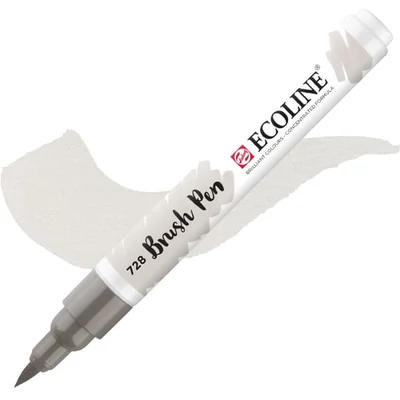 Akvarelový popisovač Talens Ecoline Brush Pen - 728, warm grey light