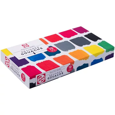 Sada gvašových farieb Talens Extra Fine  - 10x20 ml, basic set