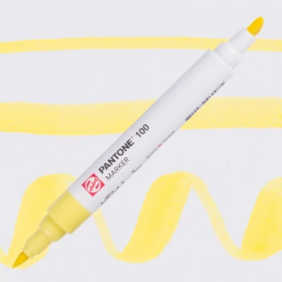 Obojstranný štetcový popisovač Talens Pantone - 100