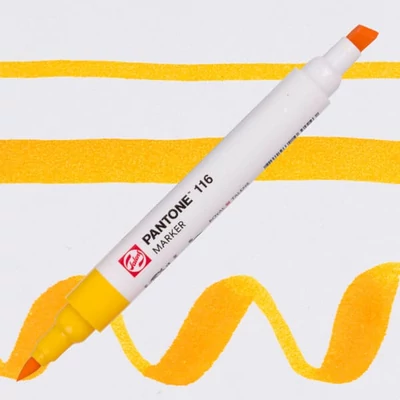 Obojstranný štetcový popisovač Talens Pantone - 116