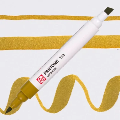 Obojstranný štetcový popisovač Talens Pantone - 118