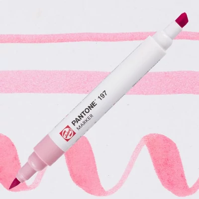 Obojstranný štetcový popisovač Talens Pantone - 197
