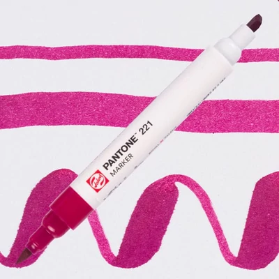 Obojstranný štetcový popisovač Talens Pantone - 221