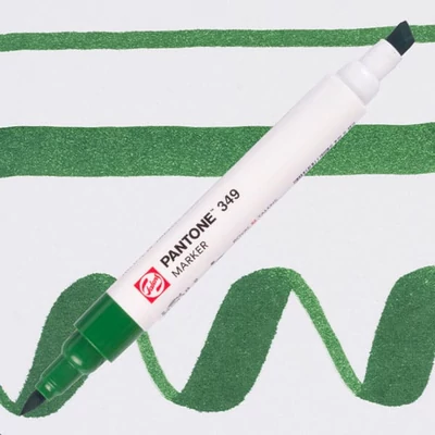 Obojstranný štetcový popisovač Talens Pantone - 349