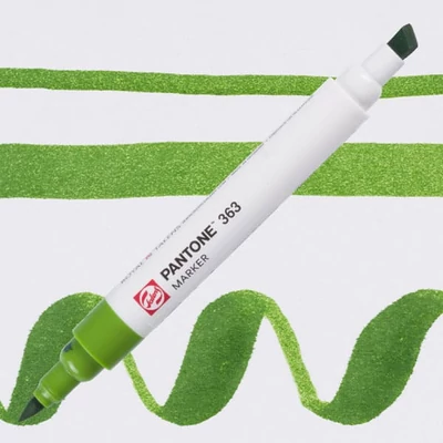 Obojstranný štetcový popisovač Talens Pantone - 363