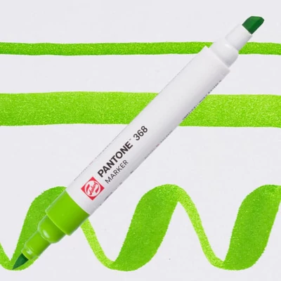 Obojstranný štetcový popisovač Talens Pantone - 368