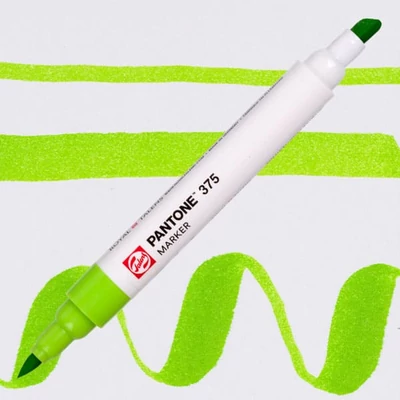 Obojstranný štetcový popisovač Talens Pantone - 375