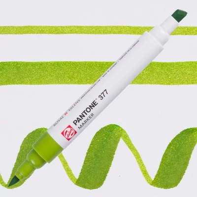 Obojstranný štetcový popisovač Talens Pantone - 377