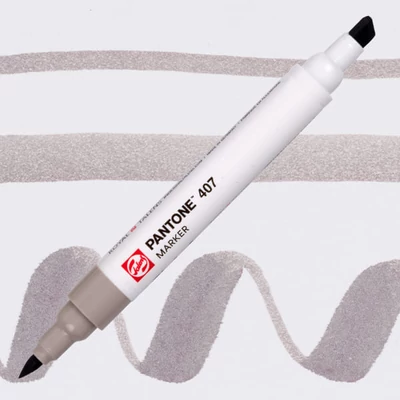Obojstranný štetcový popisovač Talens Pantone - 407