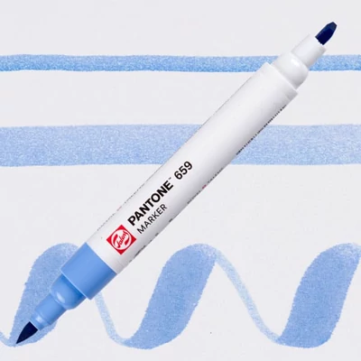 Obojstranný štetcový popisovač Talens Pantone - 659