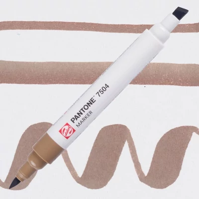 Obojstranný štetcový popisovač Talens Pantone - 7504