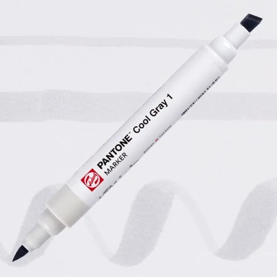 Obojstranná štetcová plsť TTalens Pantone - cool gray 1