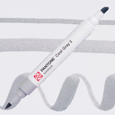 Obojstranný štetcový popisovač Talens Pantone - cool gray 5