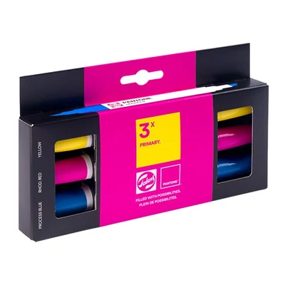 Sada obojstranných štetcových popisovačov Talens Pantone - 3 ks, Primary