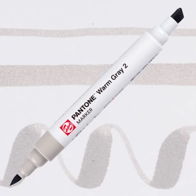 Obojstranný štetcový popisovač Talens Pantone - warm gray 2
