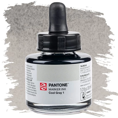 Marker atrament Talens Pantone, 30 ml - cool gray 1
