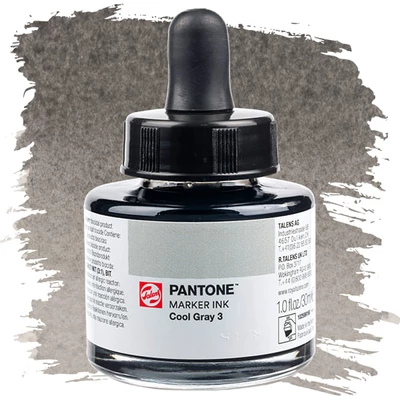 Marker atrament Talens Pantone, 30 ml - cool gray 3