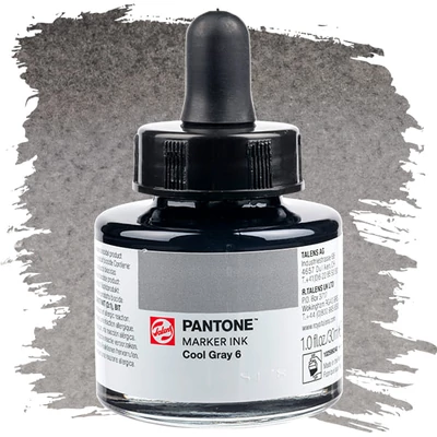 Marker atrament Talens Pantone, 30 ml - cool gray 6