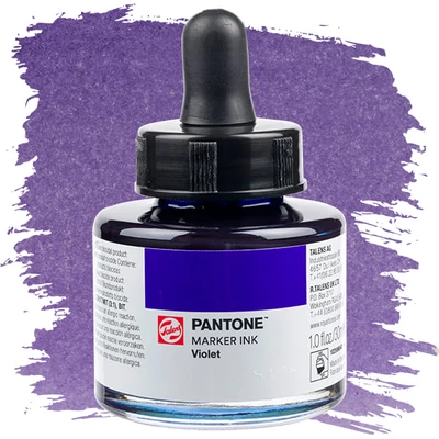 Marker atrament Talens Pantone, 30 ml - violet