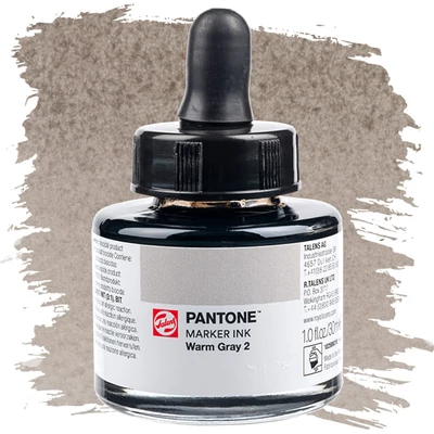 Marker atrament Talens Pantone, 30 ml - warm gray 2
