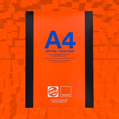 Výkresový blok Talens Pantone Art Pad, 180 g - A4, lepený