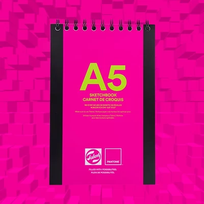 Výkresový blok Talens Pantone Sketch Book, 180 g - A5, špirála