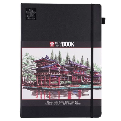 Zápisník a skicár Sakura Sketch/note book, krémový papier - A4