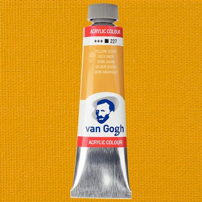 Akrylová farba Talens Van Gogh, 40 ml - 227, yellow ochre