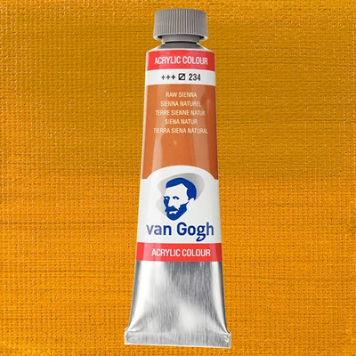 Akrylová farba Talens Van Gogh, 40 ml - 234, raw sienna