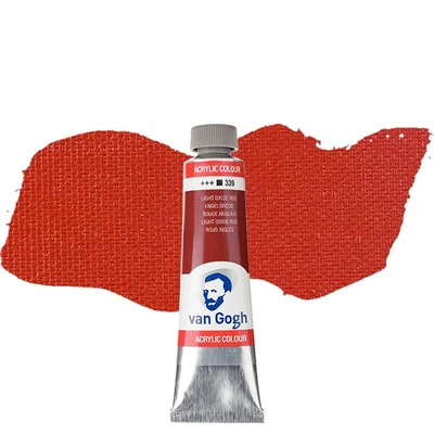 Akrylová farba Talens Van Gogh, 40 ml - 339, light oxide red