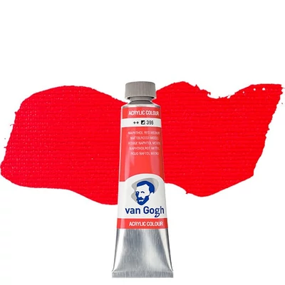 Akrylová farba Talens Van Gogh, 40 ml - 396, naphthol red medium
