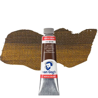 Akrylová farba Talens Van Gogh, 40 ml - 408, raw umber