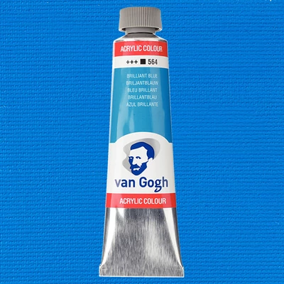 Akrylová farba Talens Van Gogh, 40 ml - 564, brilliant blue