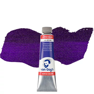 Akrylová farba Talens Van Gogh, 40 ml - 568, permanent blue violet