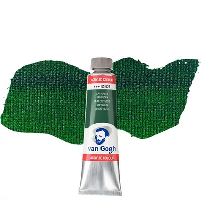 Akrylová farba Talens Van Gogh, 40 ml - 623, sap green
