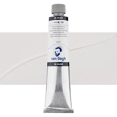 Olejová farba Talens Van Gogh, 200 ml - 104, zinc white