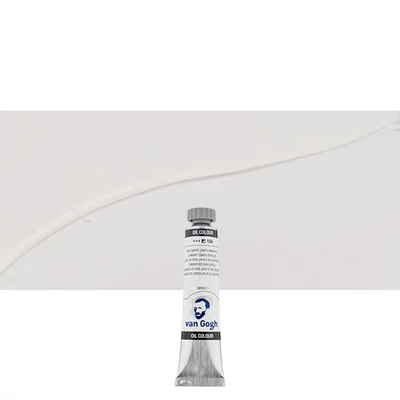 Olejová farba Talens Van Gogh, 20 ml - 104, zinc white