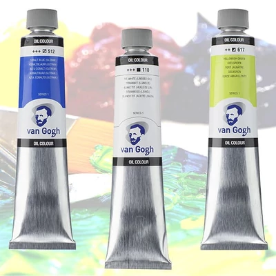 Olejová farba Talens Van Gogh, 200 ml - v rôznych farbách