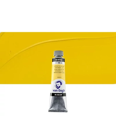 Olejová farba Talens Van Gogh, 40 ml - 208, cadmium yellow light