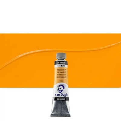 Olejová farba Talens Van Gogh, 40 ml - 210, cadmium yellow deep