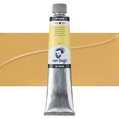 Olejová farba Talens Van Gogh, 200 ml - 223, naples yellow deep