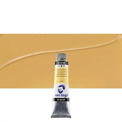 Olejová farba Talens Van Gogh, 40 ml - 223, naples yellow deep