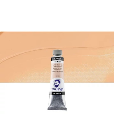 Olejová farba Talens Van Gogh, 40 ml - 224, naples yellow red