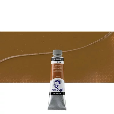 Olejová farba Talens Van Gogh, 40 ml - 234, raw sienna