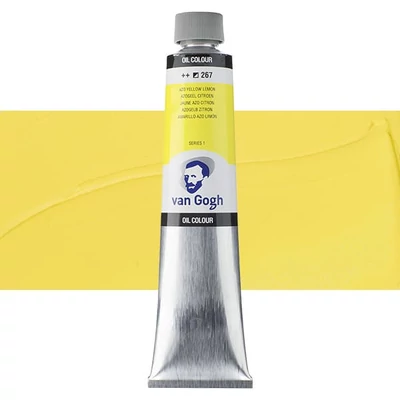 Olejová farba Talens Van Gogh, 200 ml - 267, azo yellow lemon