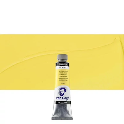 Olejová farba Talens Van Gogh, 40 ml - 267, azo yellow lemon (primary)